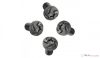 Torx grip screws - Black Spiral design